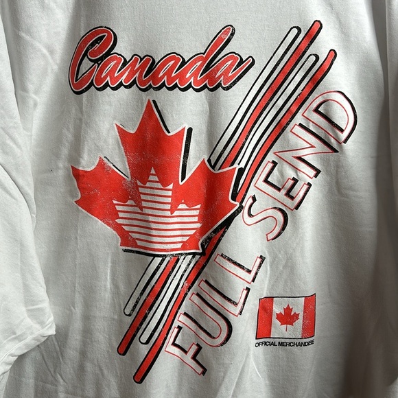 NWT Nelk Boys Full Send Mens Official Canada Merchandise T Shirt Size 3XL - Picture 3 of 8